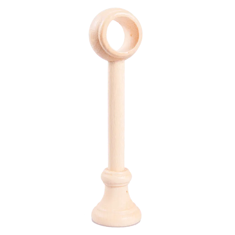 Console pentru galerie lemn natur, diametru 28 mm, set 2 buc