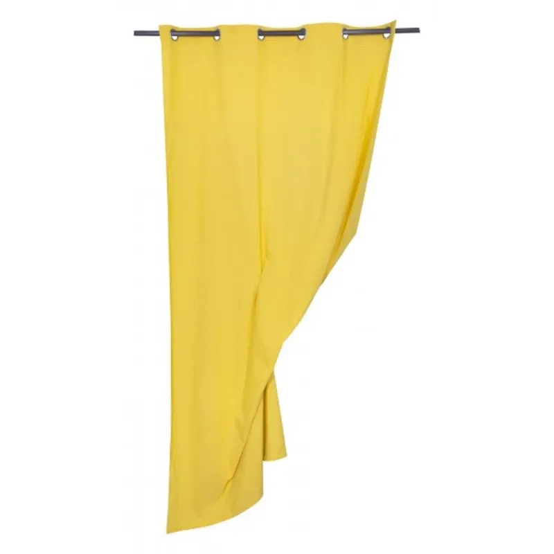 Draperie Passion, 100% bumbac, galben, 135 x 250 cm