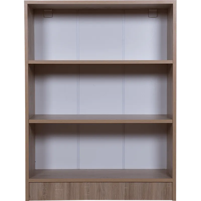 Dulap cu rafturi, fara usi, pal melaminat, sonoma, 80 x 28 x 106 cm