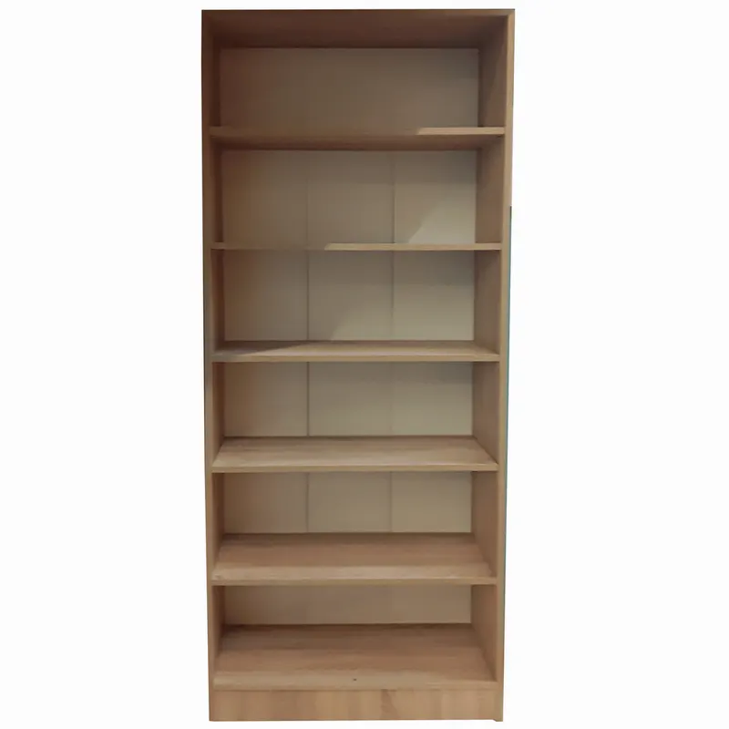 Dulap cu rafturi pal melaminat, sonoma, 80 x 28 x 202 cm