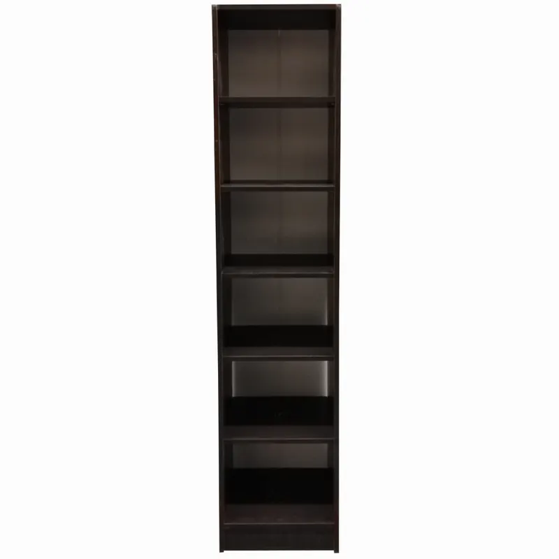 Dulap cu rafturi pal melaminat, wenge, 40 x 28 x 202 cm