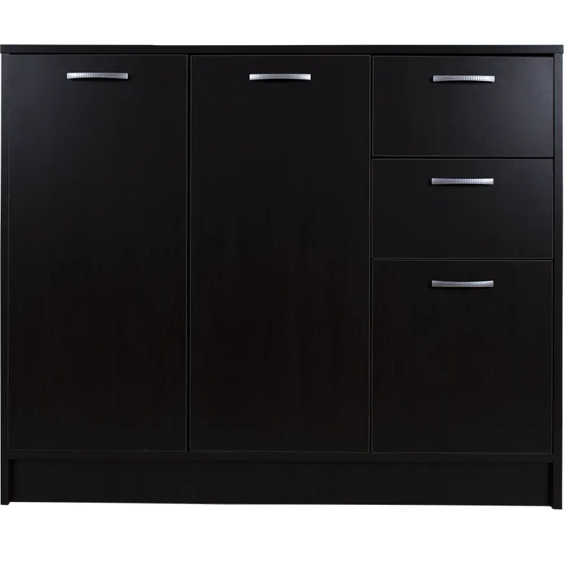 Comoda pal melaminat, wenge, 120 x 100 x 50 cm
