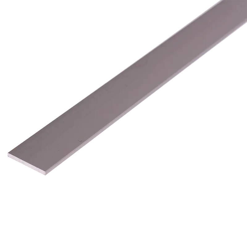 Bara plata, aluminiu, 20 x 2 mm, L 1 m