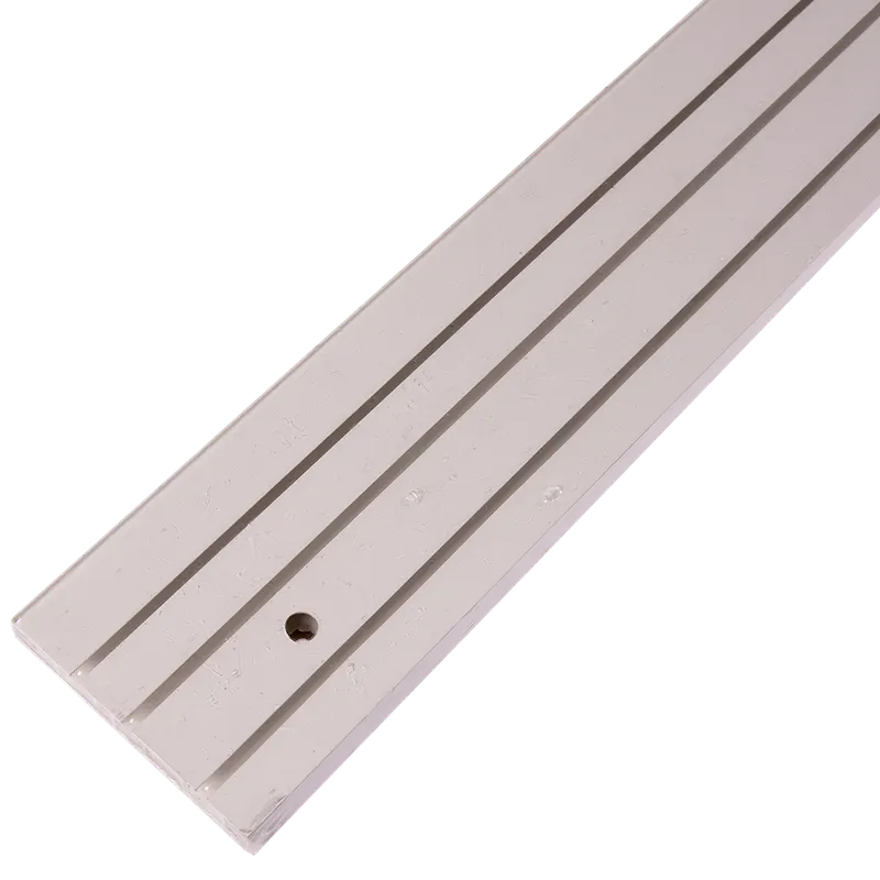 Sina perdea tavan SH3, PVC alb, 3 canale, 200 cm