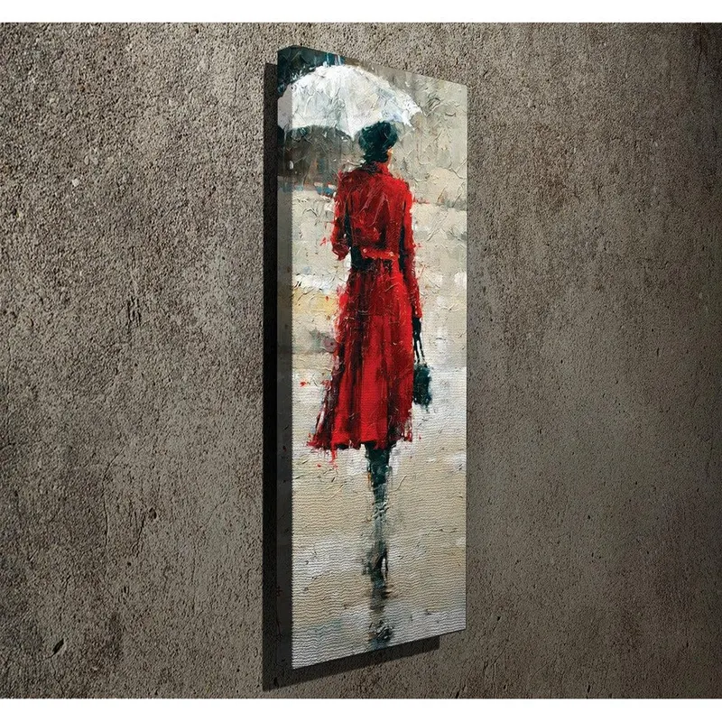 Tablou Canvas Symphony, Multicolor, 80x30 cm - Multicolor