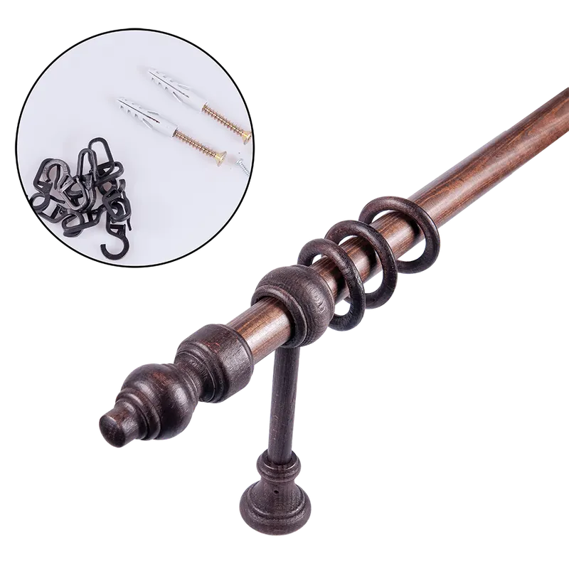 Galerie lemn masiv, wenge, 140 cm