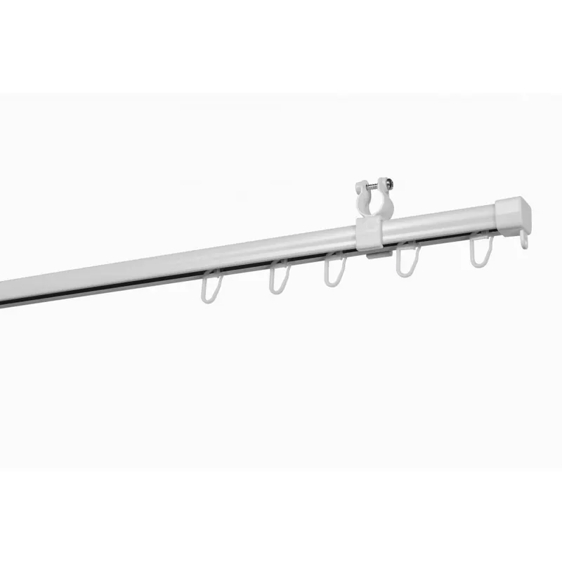 Sina perdea U, 250 cm, alb