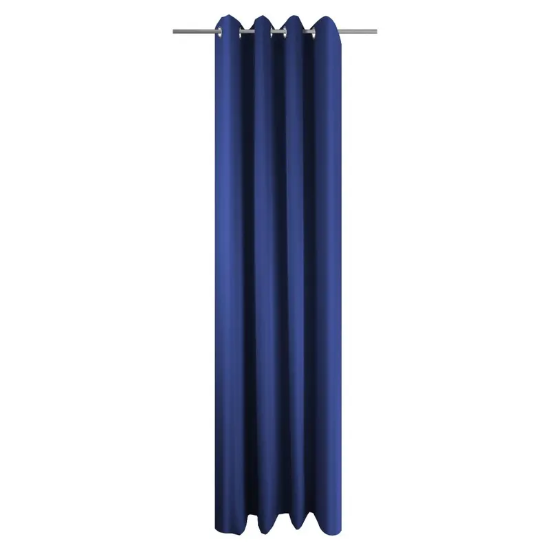 Draperie Valletta 18, 100% poliester, albastru, 145 x 245 cm