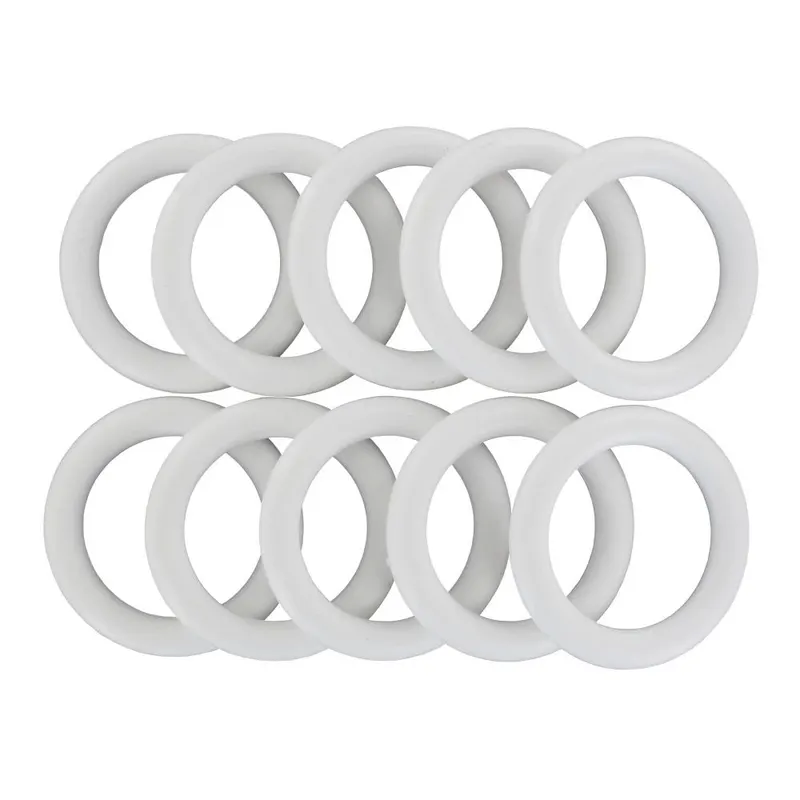 Inele galerie din PVC, alb, pentru diametru de 28 mm, 10 buc