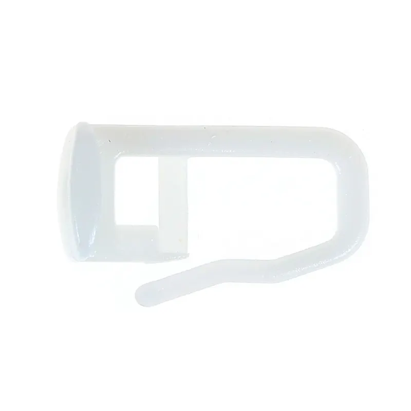 Set accesorii pentru sina perdea si draperie, plastic, alb, 3,5 m