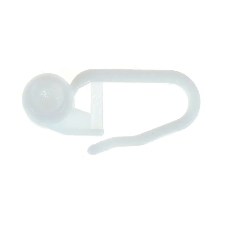 Set accesorii pentru sina perdea si draperie, plastic, alb