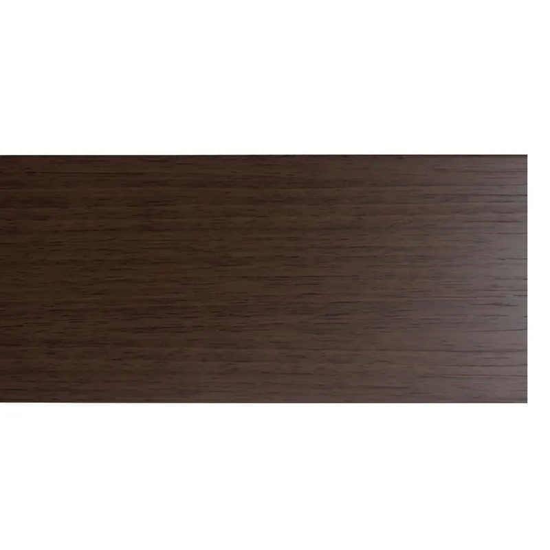 Masca pentru sina de tavan din PVC, nuc, latime de 5 cm
