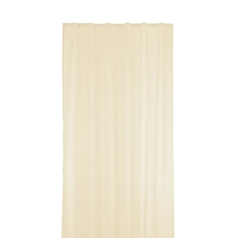 Perdea voal, poliester, bej 105, 200 x 245 cm