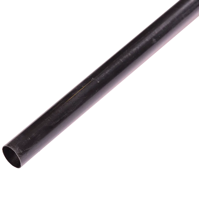 Bara galerie metal forjat, 20 mm, 200 cm, negru