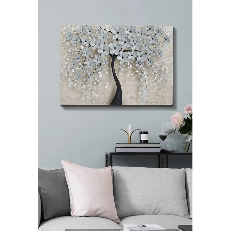 Tablou Canvas Gradina Japoneza, Multicolor, 100x70 cm - Multicolor