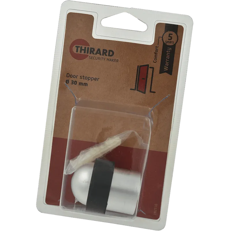 Opritor usa, aluminiu, argintiu, D: 30 mm