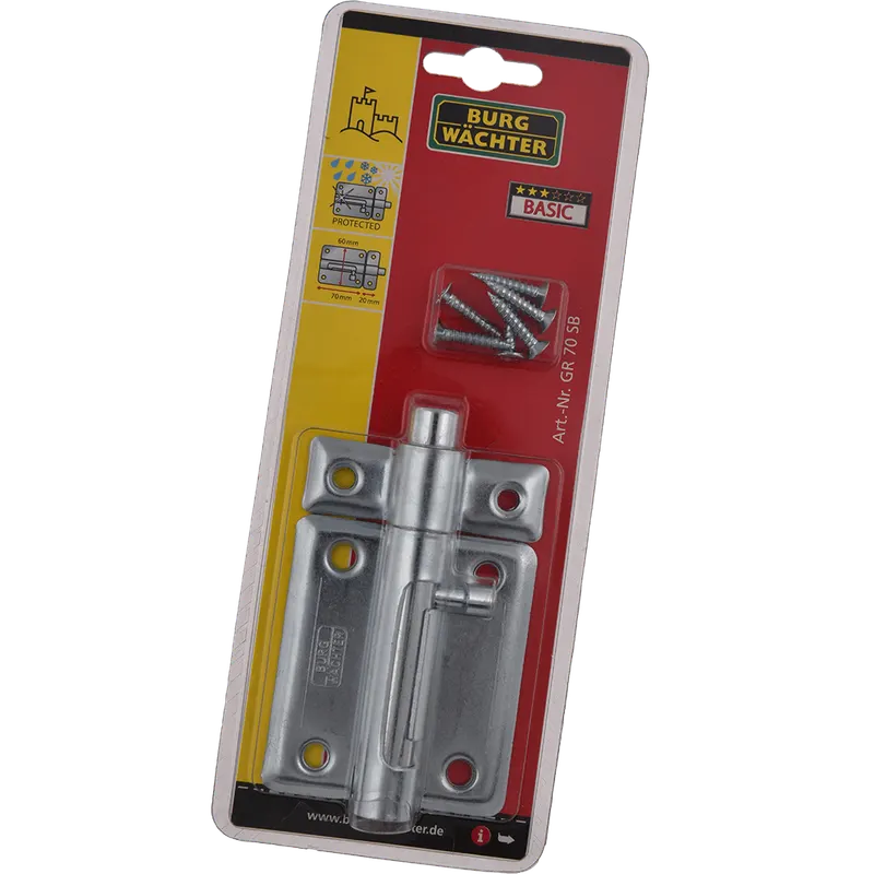 Zavor pentru usa, forma fluture, 70 x 60 mm
