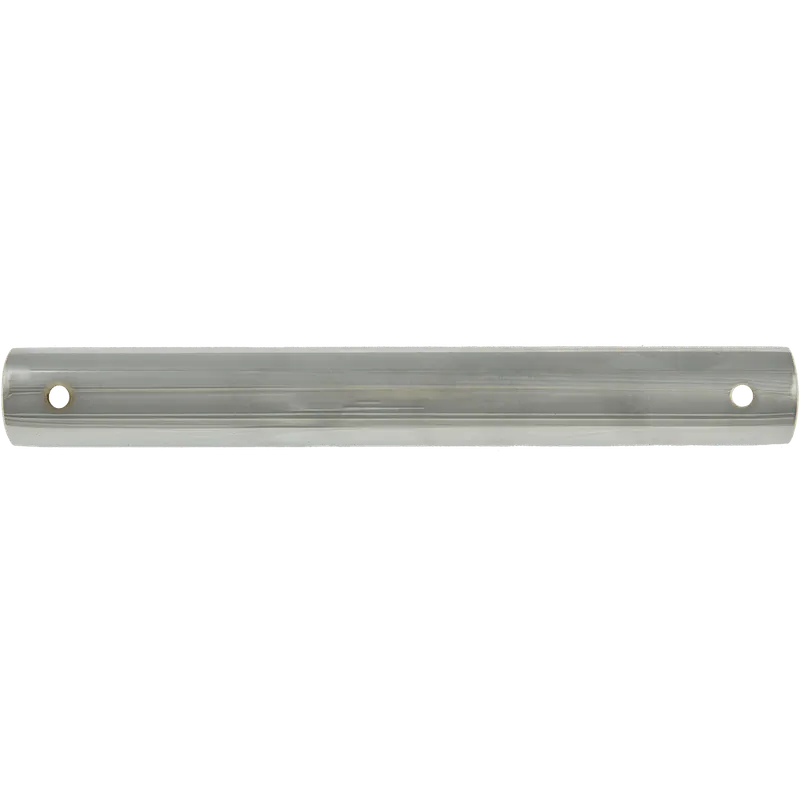 Picior rotund pentru canapea, metal cromat, L: 220 mm, D: 28 mm