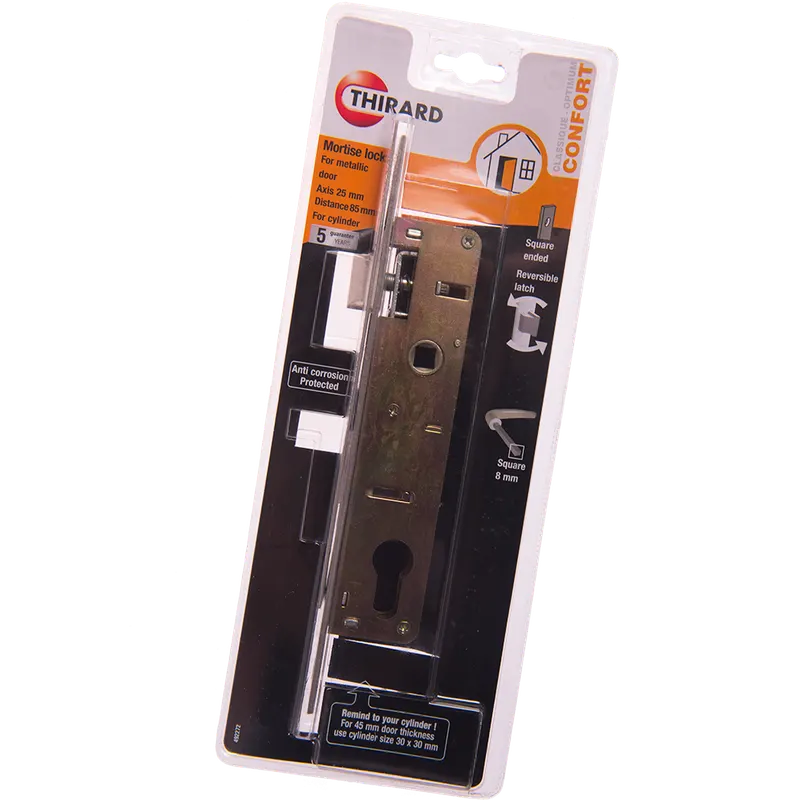 Broasca incastrata pentru usi metalice, otel, 25 x 85 mm