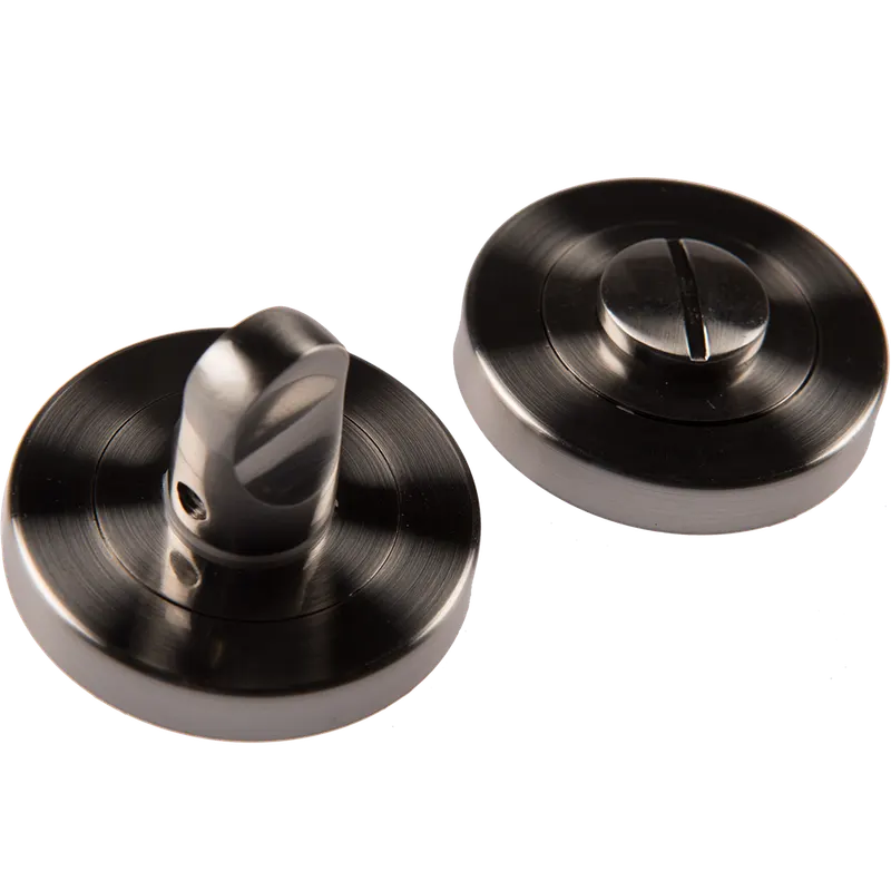 Rozeta pentru WC, rotunda, nichel satinat, ø 54mm