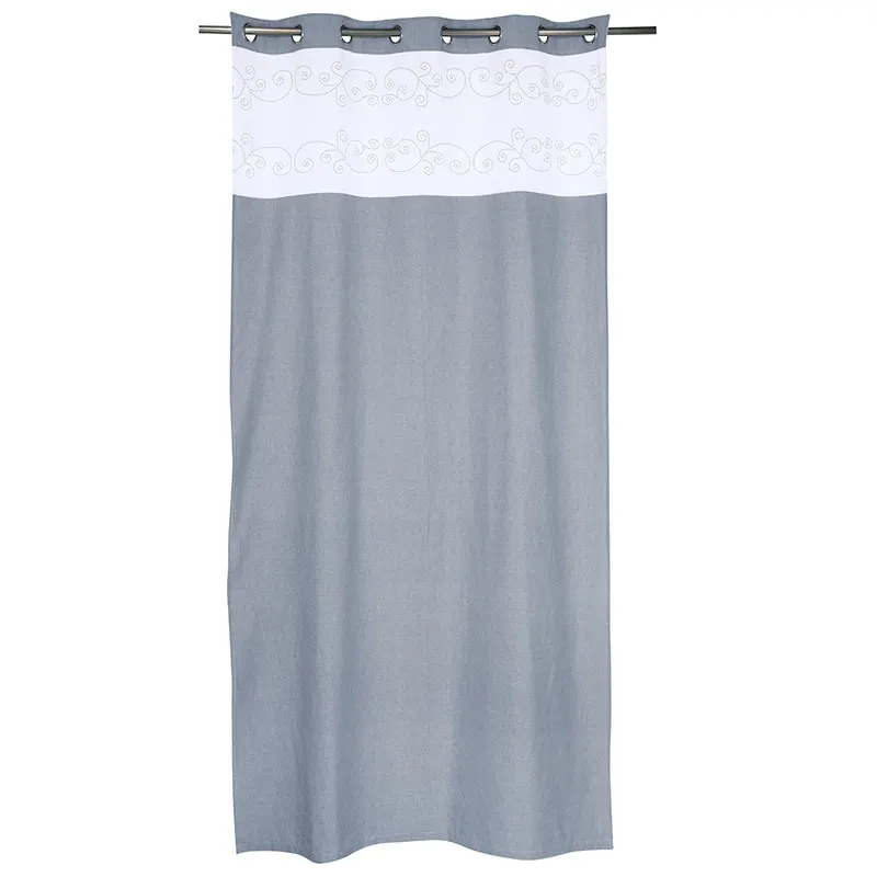 Draperie Dream, 100% bumbac, gri/ecru, 135 x 260 cm