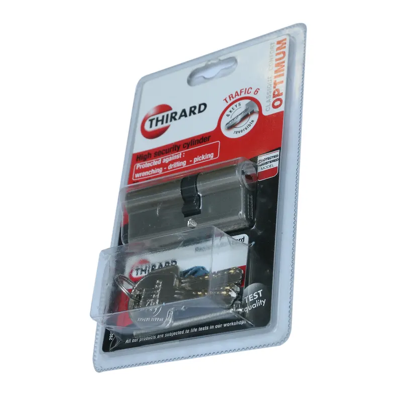 Cilindru de siguranta Trafic6, alama, 30 x 40 mm, 3 chei