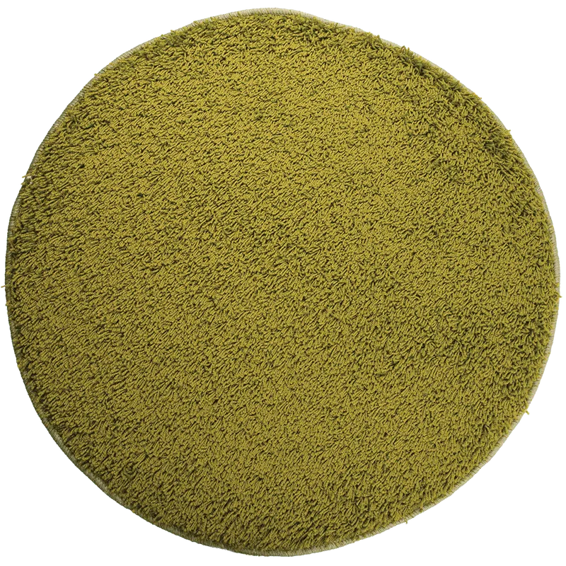 Covor rotund Mistral, 100% polipropilena friese, model modern mar verde 40, 80 cm