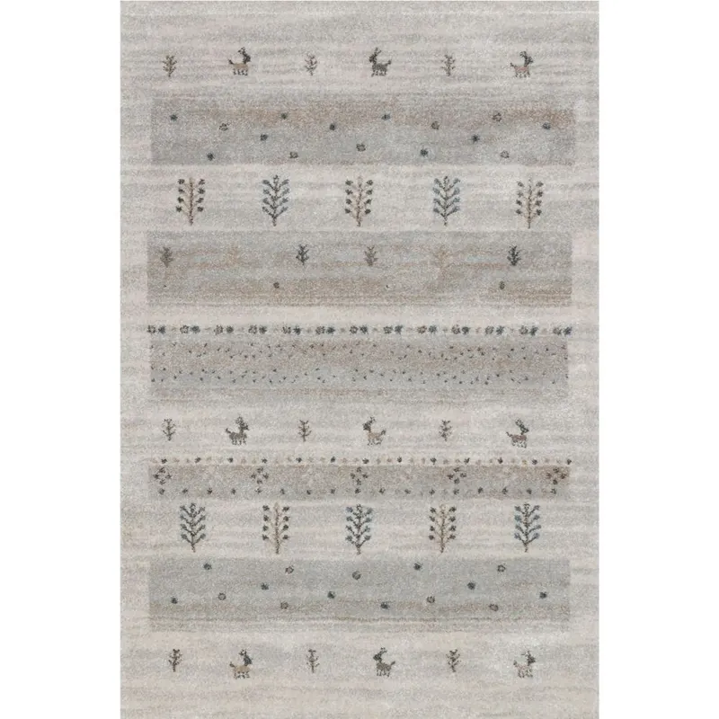 Covor modern Sintelon Roma 04SDS, model rustic bej, polipropilena, 160 x 230 cm