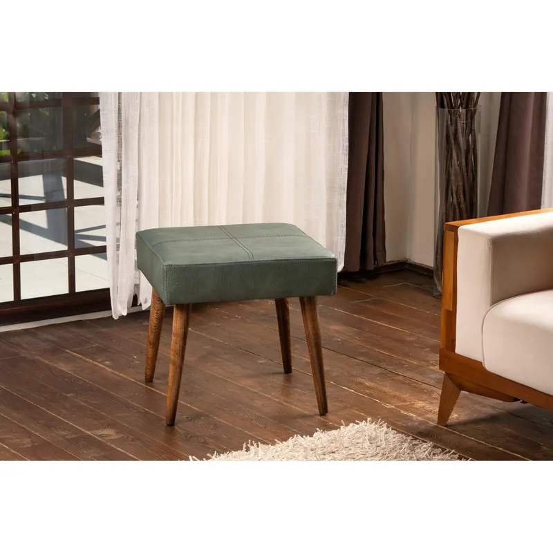 Taburet Kavere, 46x46x44 cm - Verde