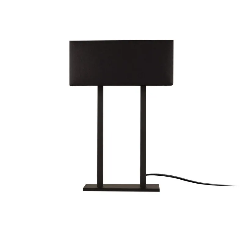 Veioza Amora, Alb - Negru, 35x15x52 cm - Negru
