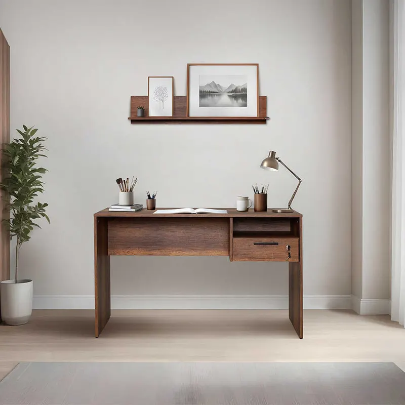 Birou CMS-510-DD-1 Home Collection® Concept, 120x75x60 cm - Maro