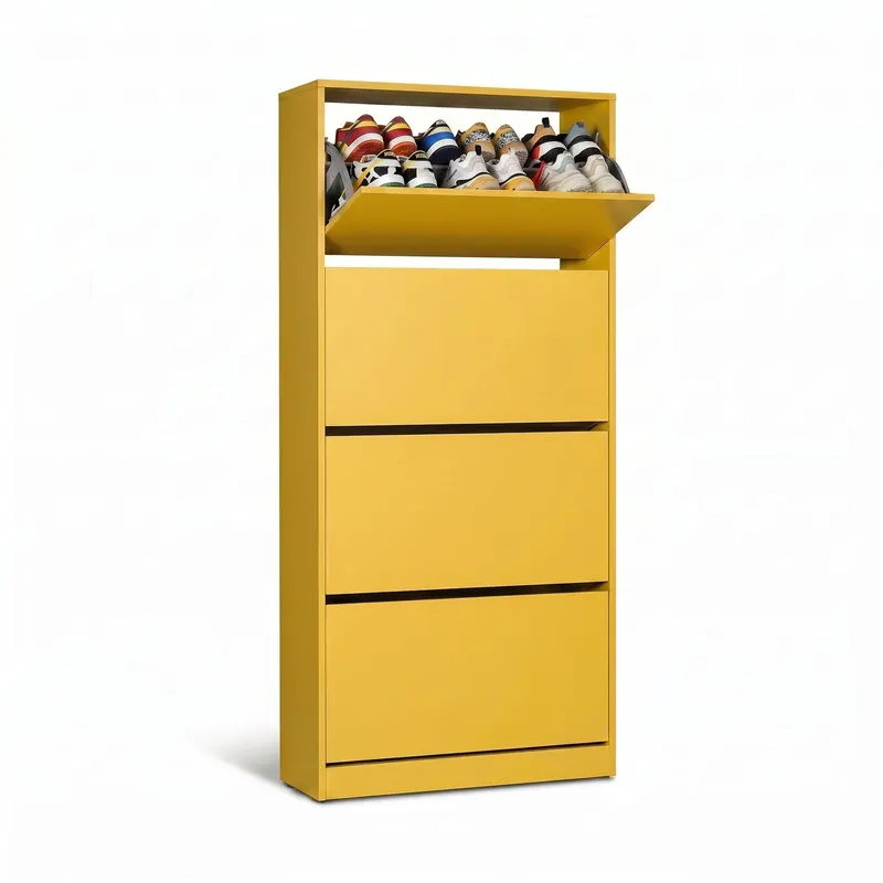 Pantofar SHC-540-BB-1 Home Collection® Max XL, 24 Perechi, 4 Compartimente, 73x157x26 cm - Galben