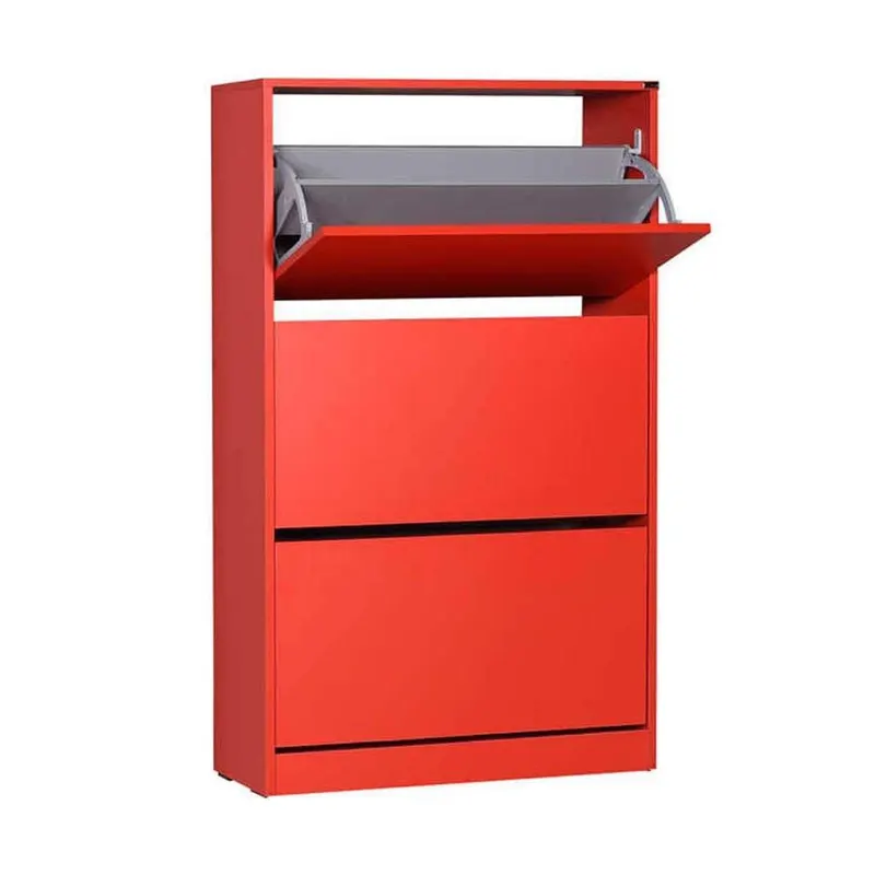 Pantofar SHC-530-BB-1 Home Collection® Max Plus, 18 Perechi, 3 Compartimente, 73x119x26 cm - Rosu