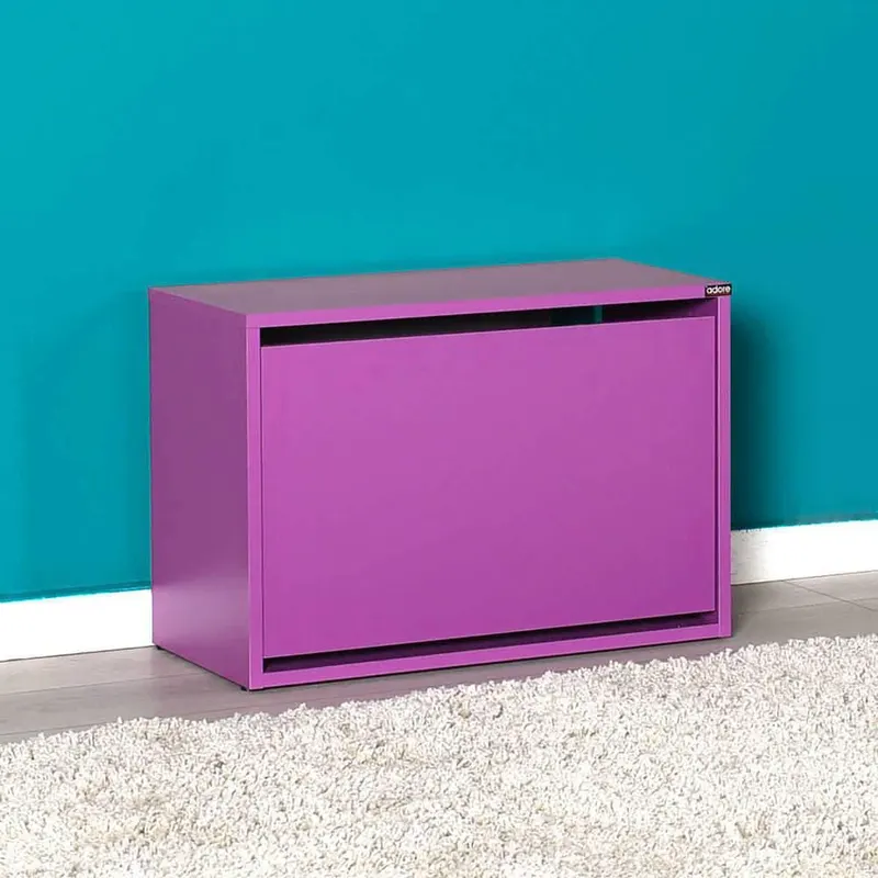 Pantofar Băncuță SHC-110-BB-1 Home Collection®, cu Șezut, 6 Perechi, 60x42x30 cm - Mov