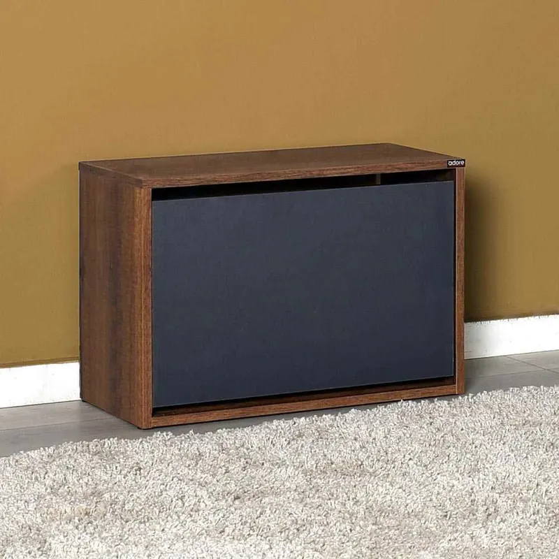 Pantofar Băncuță SHC-110-BB-1 Home Collection®, cu Șezut, 6 Perechi, 60x42x30 cm - Maro