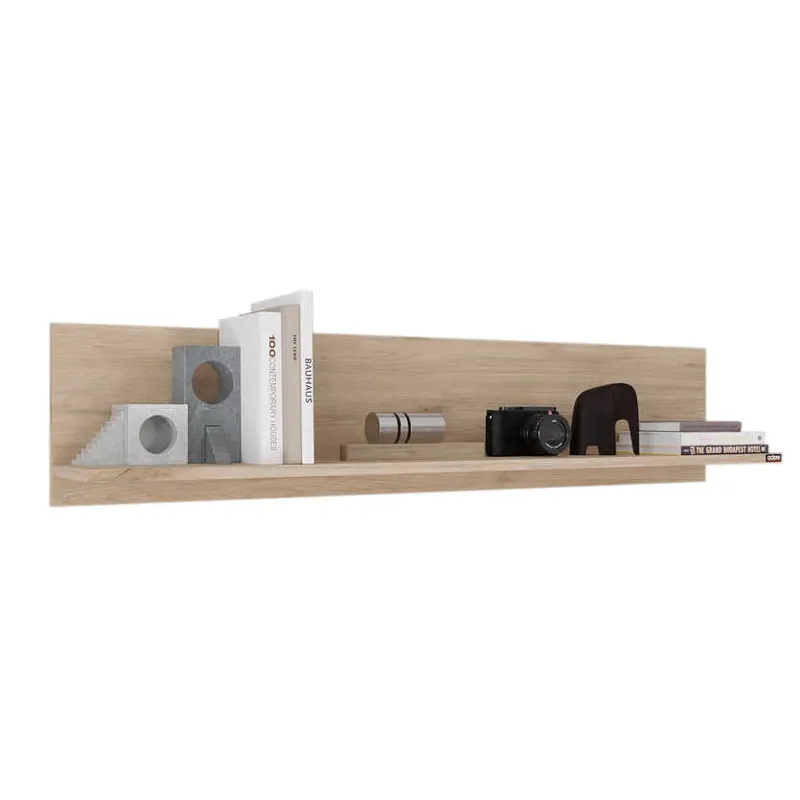 Raft de perete RAF-11-PP-1 Home Collection® Optimal, 120x25x20 cm - Stejar