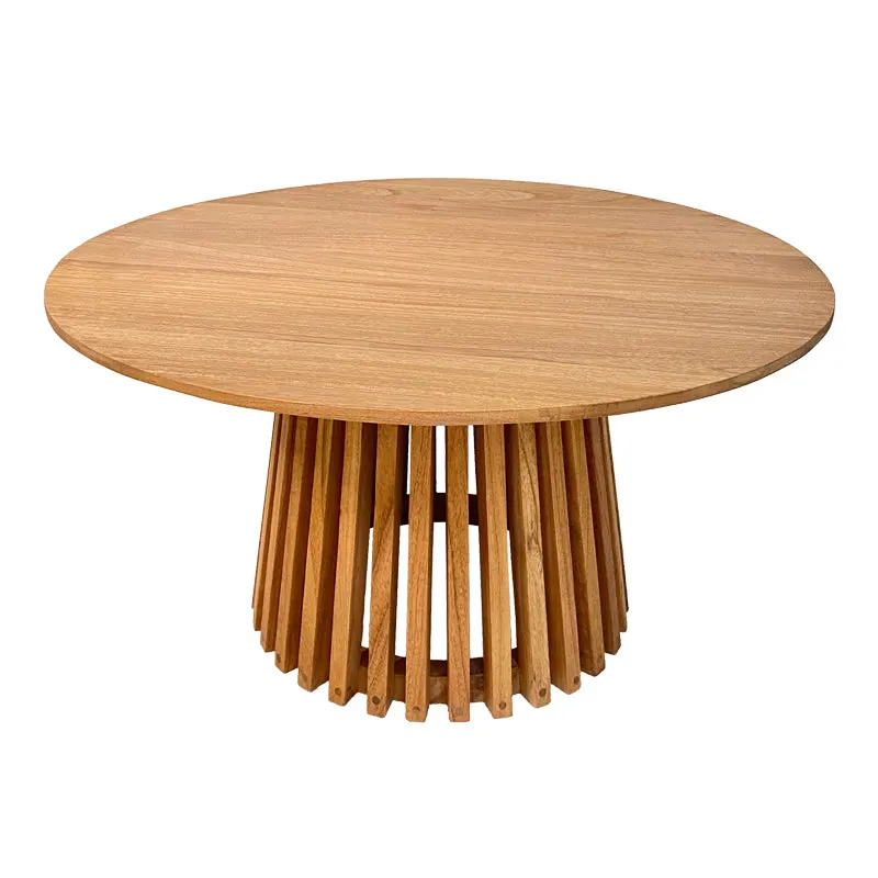 Masuta de cafea Kenda I, Natural, D80x45 cm - Natural