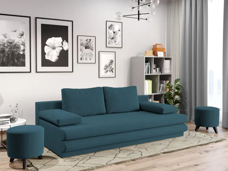 Canapea Extensibila Sensi Turcoaz — imaginea 2