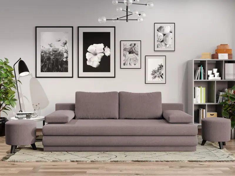 Canapea Extensibila Sensi Roze — imaginea 2