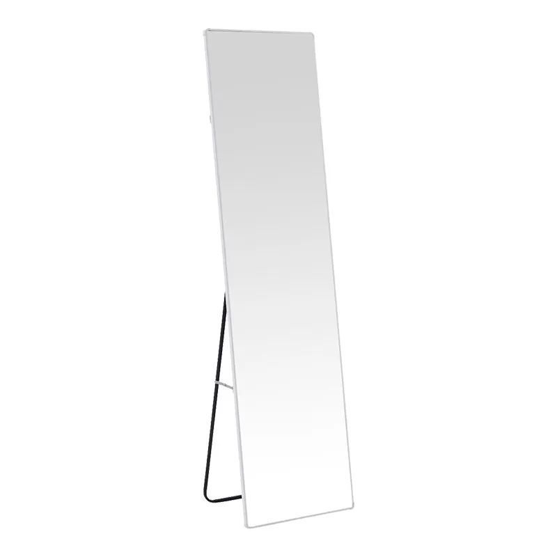 Oglinda Moira, Aluminiu, 40x28x150 cm - Alb