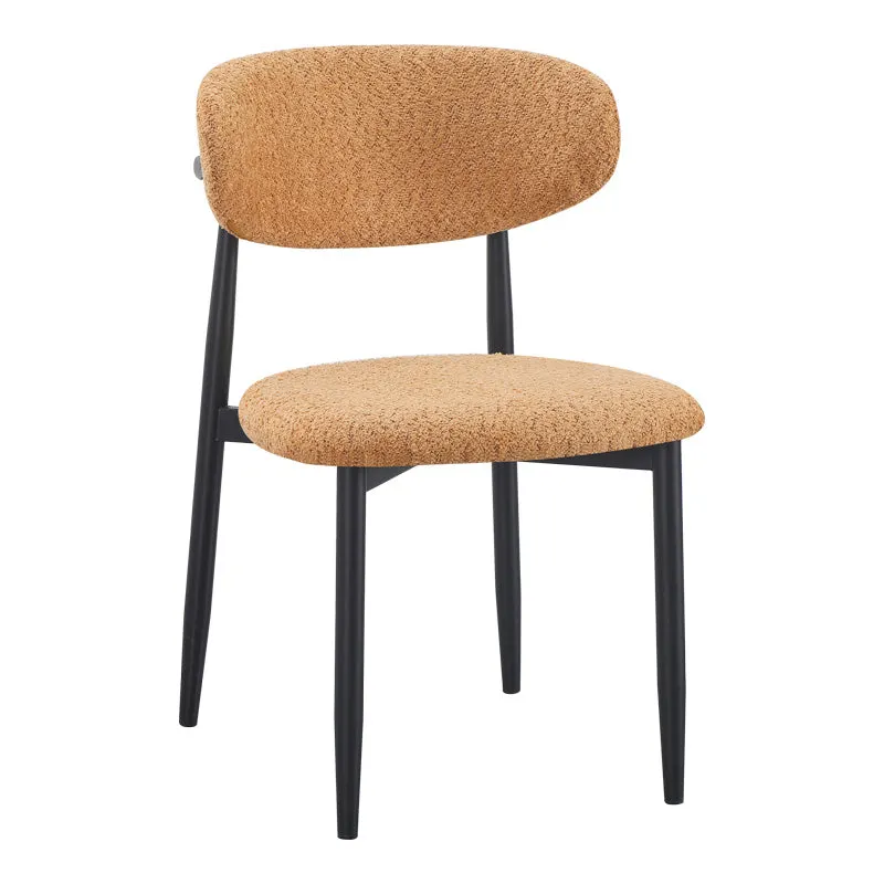 Scaun Folegio, stofa si metal, 50x57x79 cm - Bej