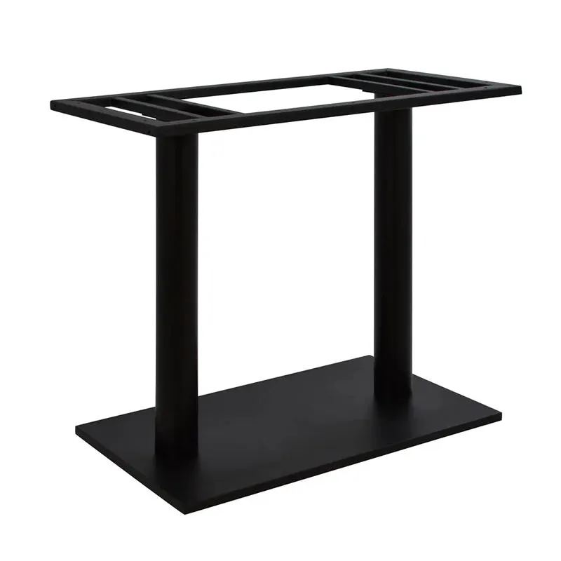 Baza de masa Soign, Metal, 80x40x72 cm - Negru