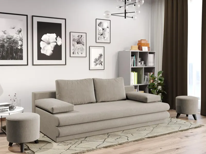Canapea Extensibila Sensi Crem — imaginea 2