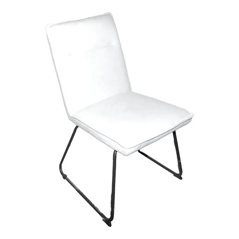 Scaun Essential bej cu tapiterie, neagra, 54x59x89 cm - Negru