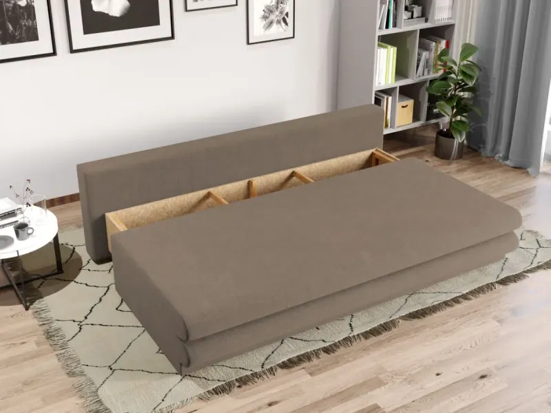 Canapea Extensibila Sensi Cappuccino — imaginea 3