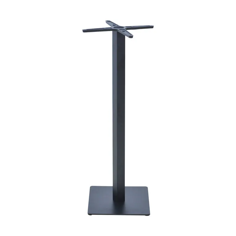 Baza mesei metalice Stada, neagra, D40x108 cm - Negru