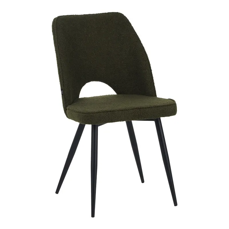Scaun Renish, verde inchis, 61x47x92 cm - Verde