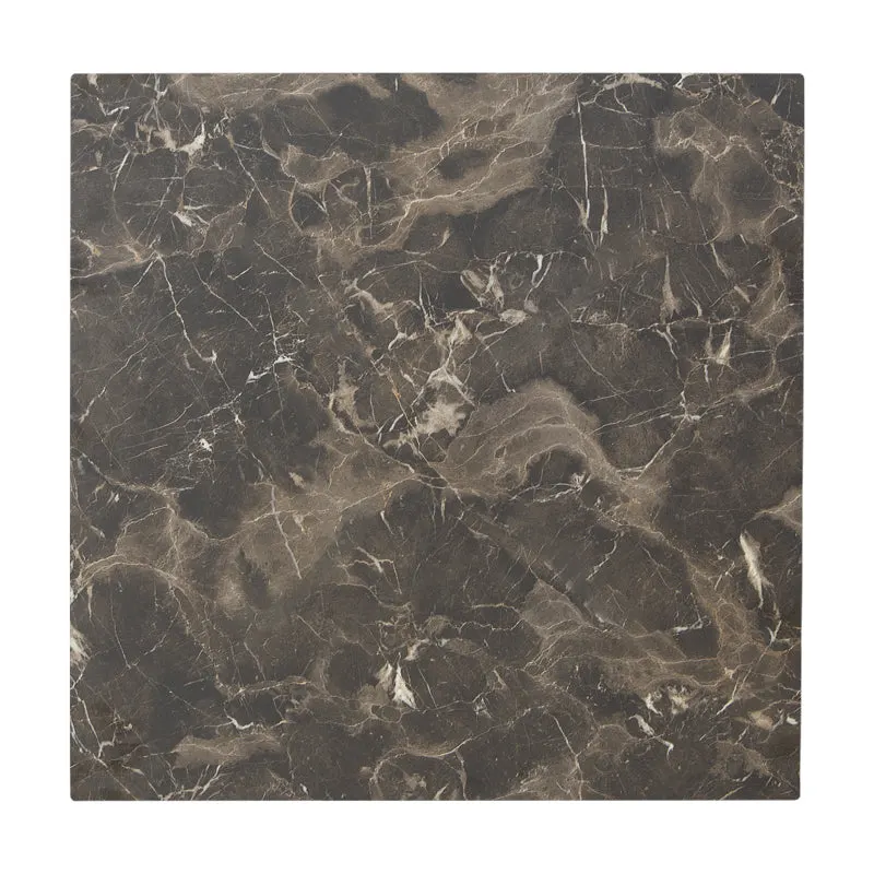 Blat de masa Verhia, Gri inchis, 12 mm, 69x69 cm - Gri