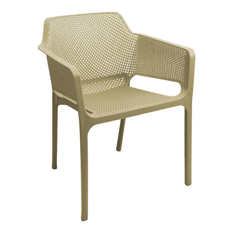 Scaun Oviez, capucino, Bej, 59x58x79 cm - Bej