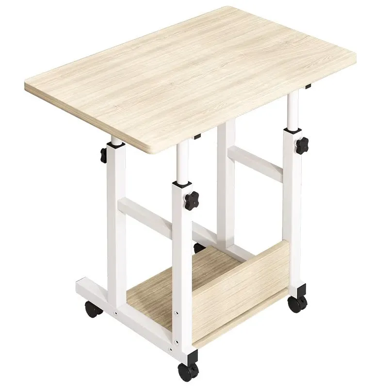 Birou mobil Stolu mdf-metal, Alb, 60x40x68 cm - Alb
